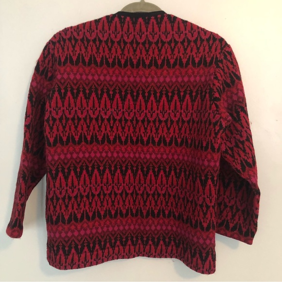 Iceland Jersey Modeller of Sweden Lambswool Sweater Vintage 60s Sz. M - Picture 2 of 5